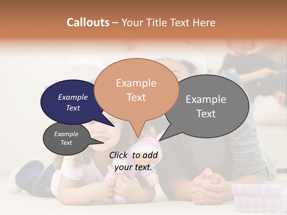 Hat Tree Sitting PowerPoint Template