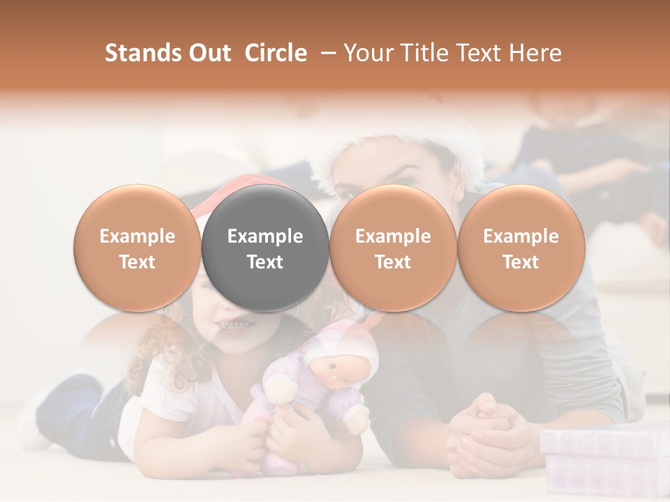 Hat Tree Sitting PowerPoint Template