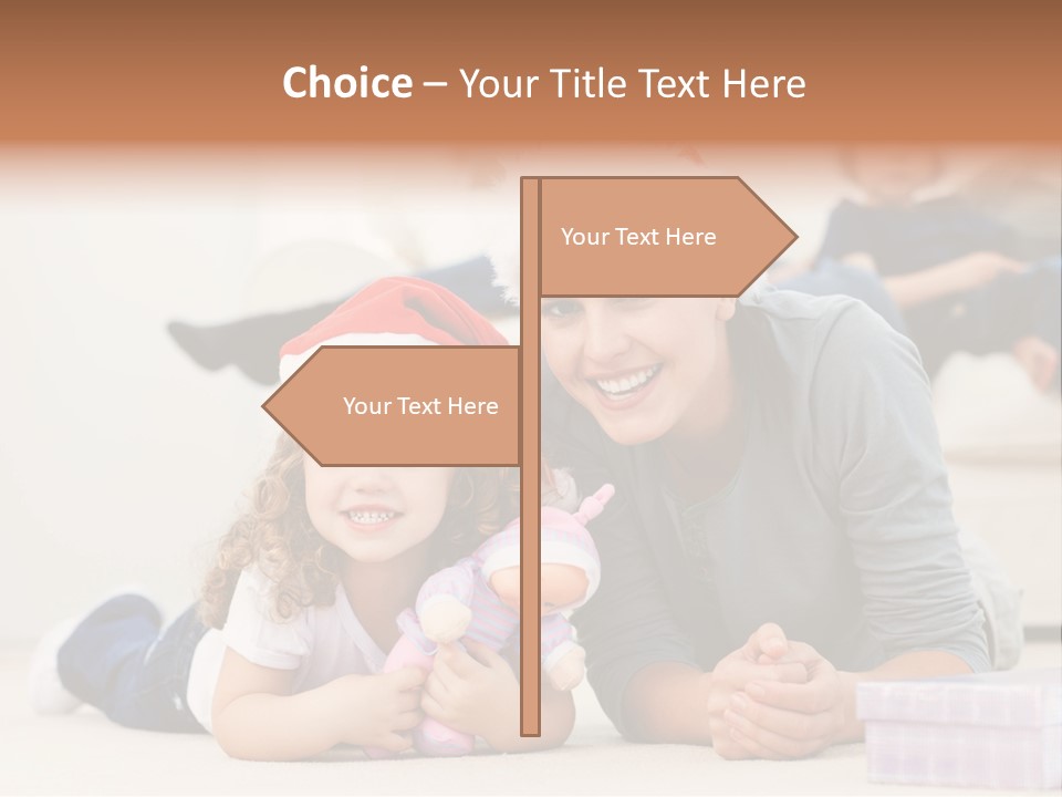 Hat Tree Sitting PowerPoint Template