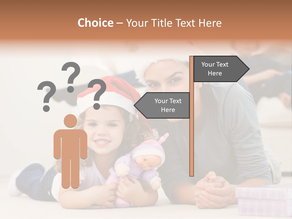 Hat Tree Sitting PowerPoint Template