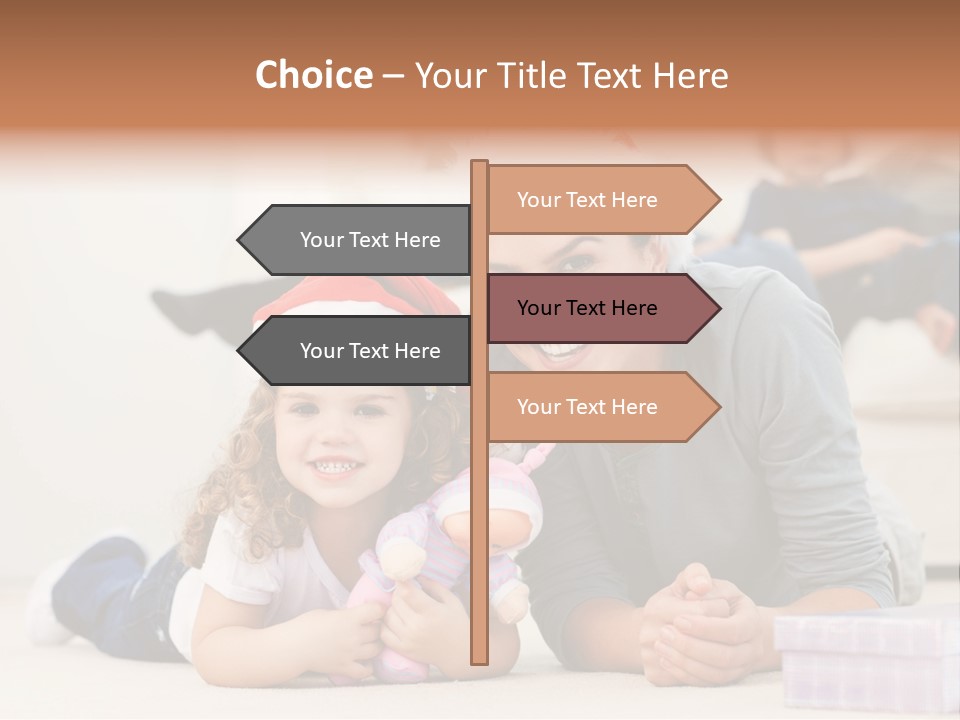 Hat Tree Sitting PowerPoint Template