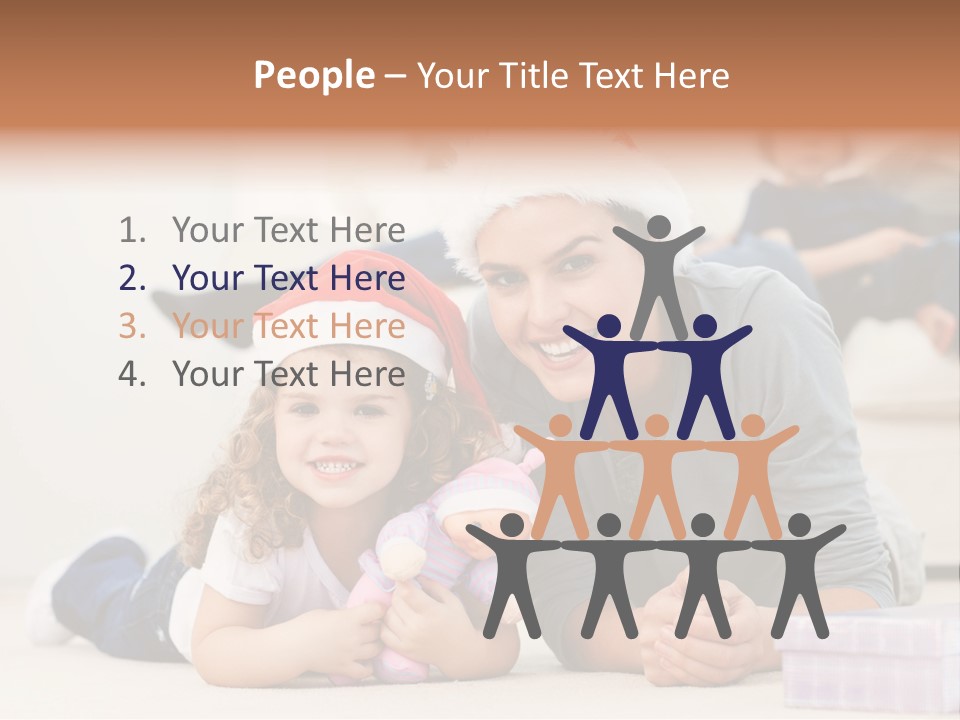 Hat Tree Sitting PowerPoint Template