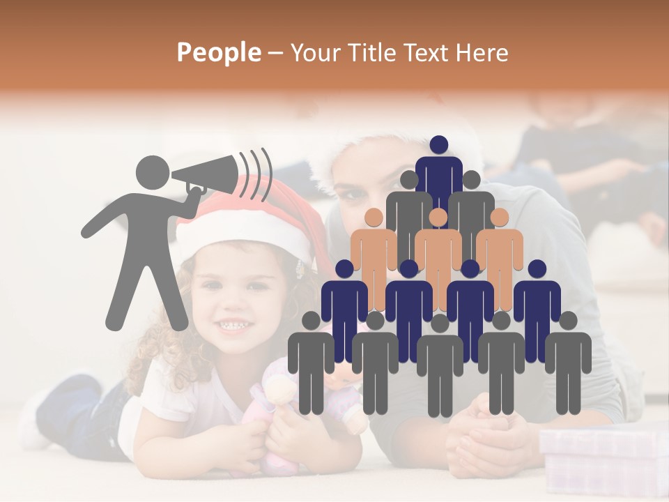 Hat Tree Sitting PowerPoint Template