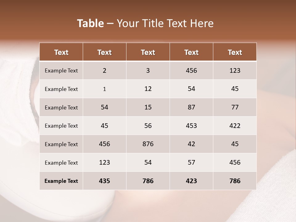 Treatment Sport Recovery PowerPoint Template