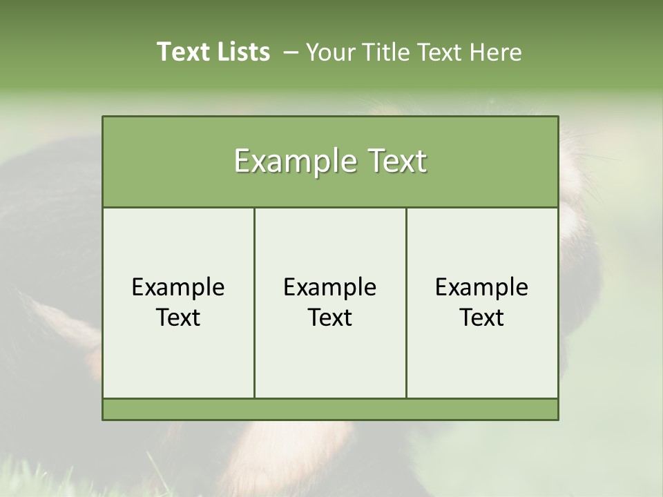 Scratch Puppydog Dog PowerPoint Template