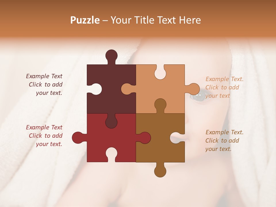 Newborn Skin Innocence PowerPoint Template