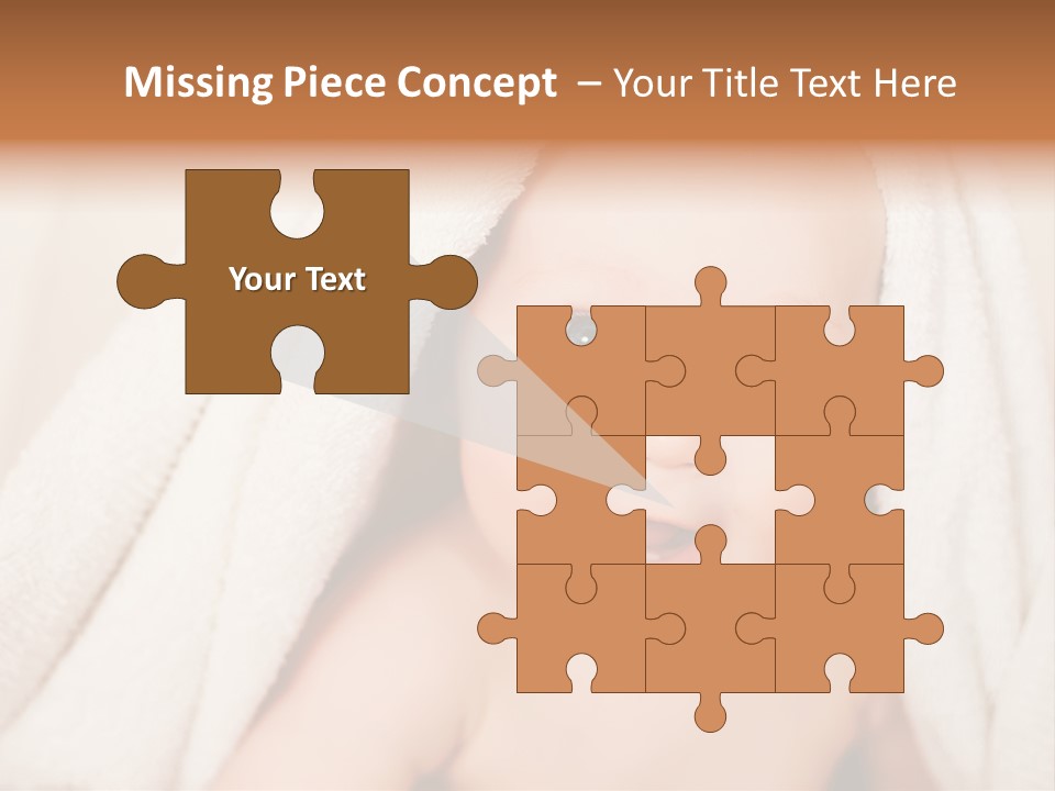 Newborn Skin Innocence PowerPoint Template