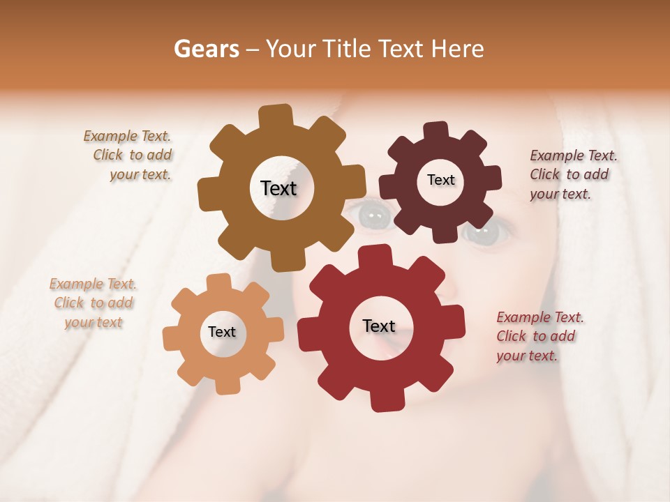 Newborn Skin Innocence PowerPoint Template