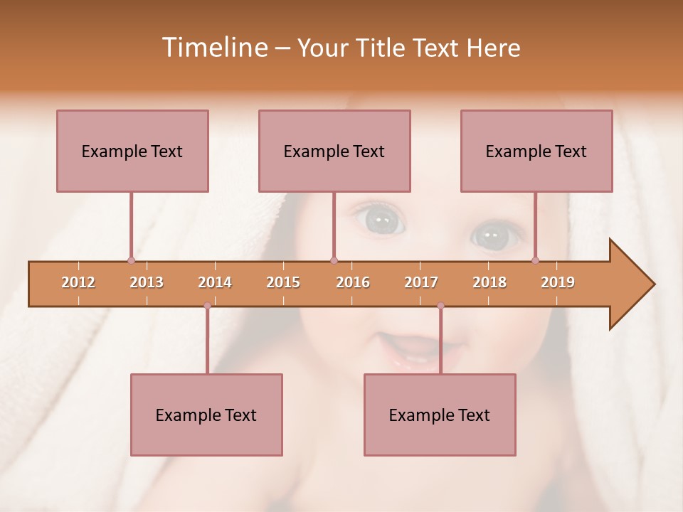 Newborn Skin Innocence PowerPoint Template