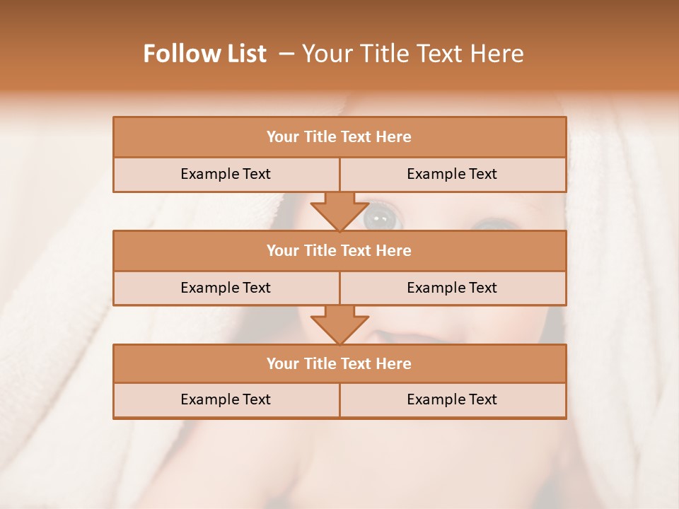 Newborn Skin Innocence PowerPoint Template