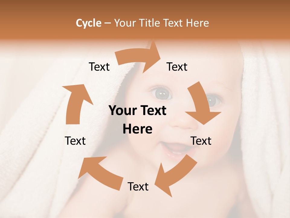 Newborn Skin Innocence PowerPoint Template