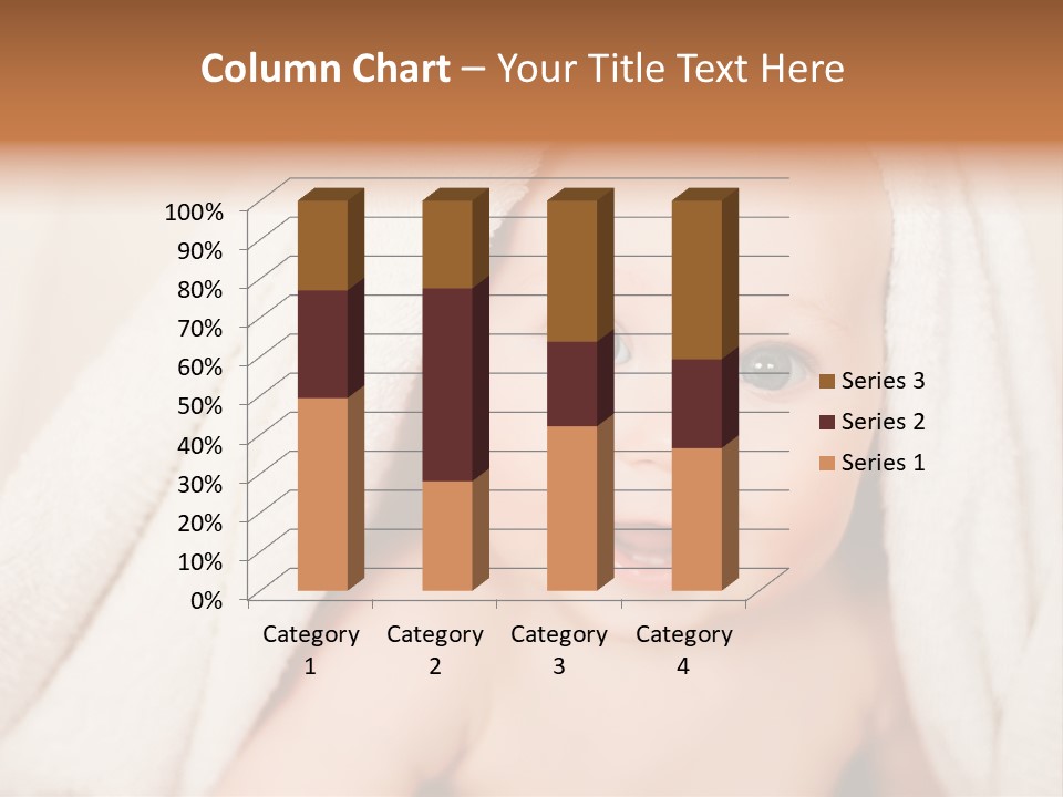 Newborn Skin Innocence PowerPoint Template