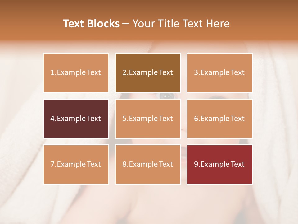 Newborn Skin Innocence PowerPoint Template