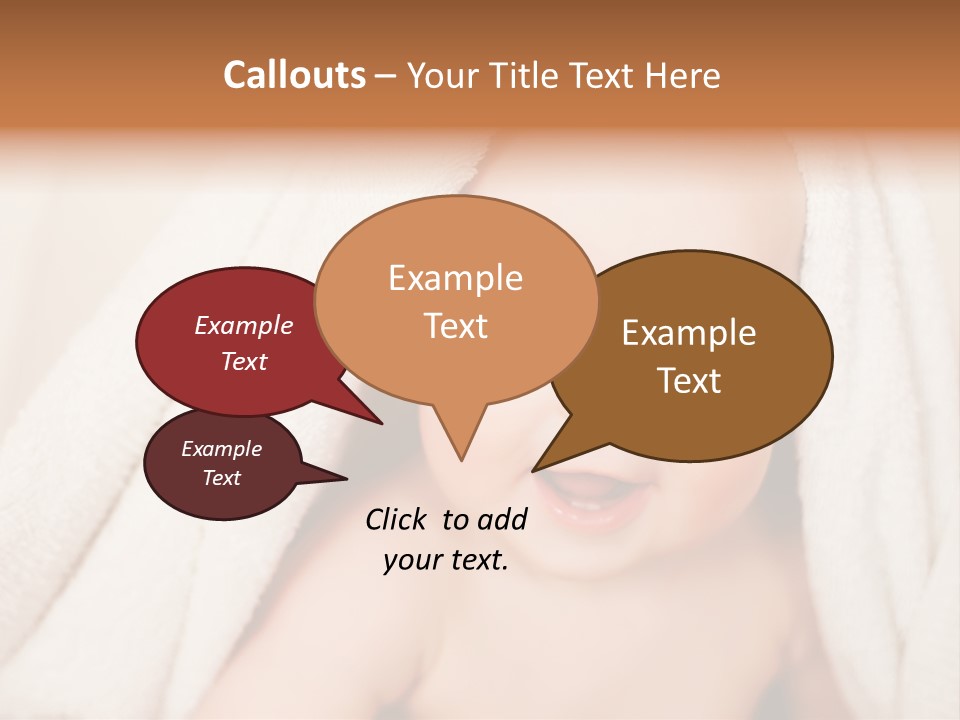Newborn Skin Innocence PowerPoint Template