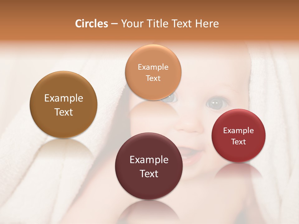 Newborn Skin Innocence PowerPoint Template
