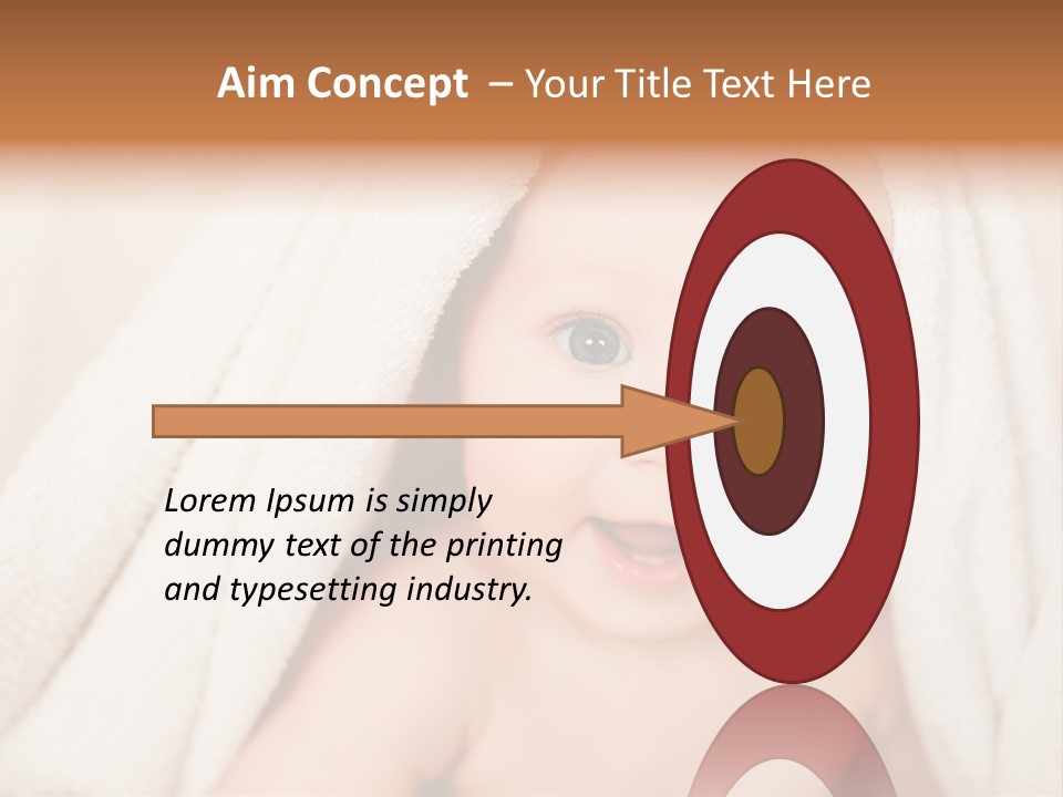 Newborn Skin Innocence PowerPoint Template