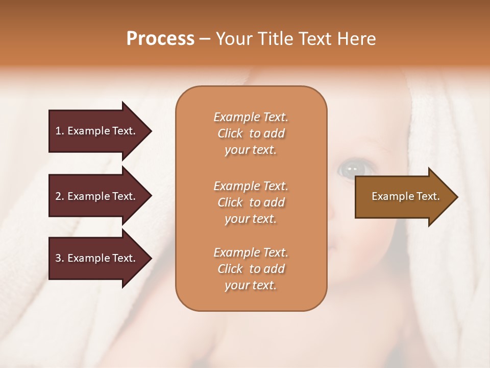 Newborn Skin Innocence PowerPoint Template