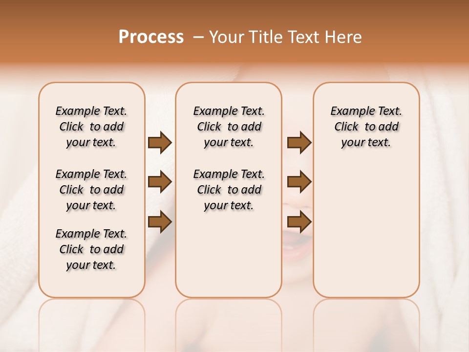 Newborn Skin Innocence PowerPoint Template