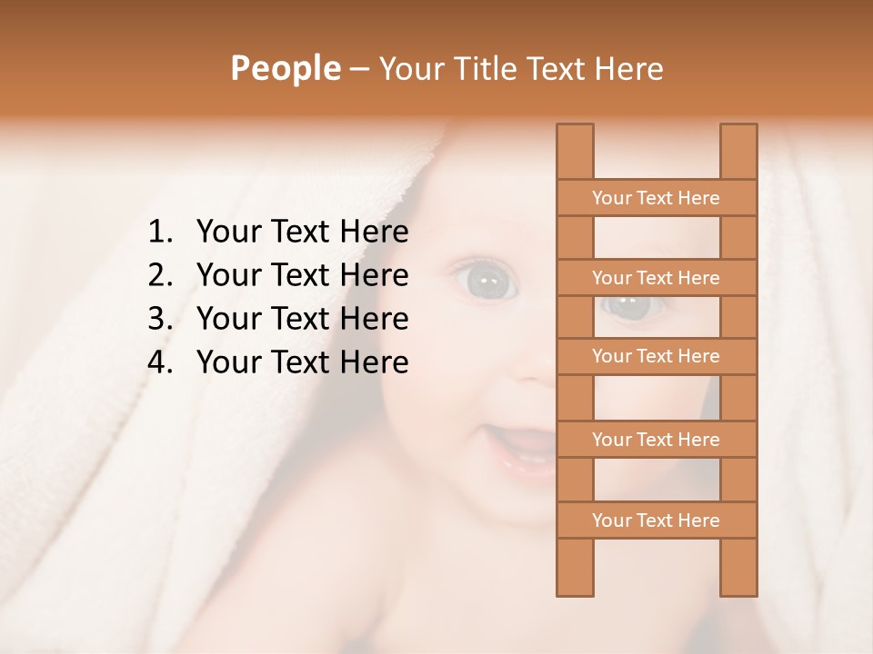 Newborn Skin Innocence PowerPoint Template
