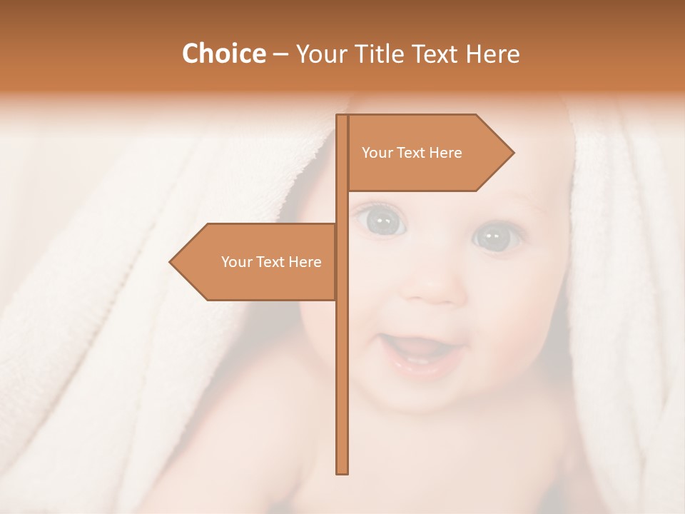 Newborn Skin Innocence PowerPoint Template