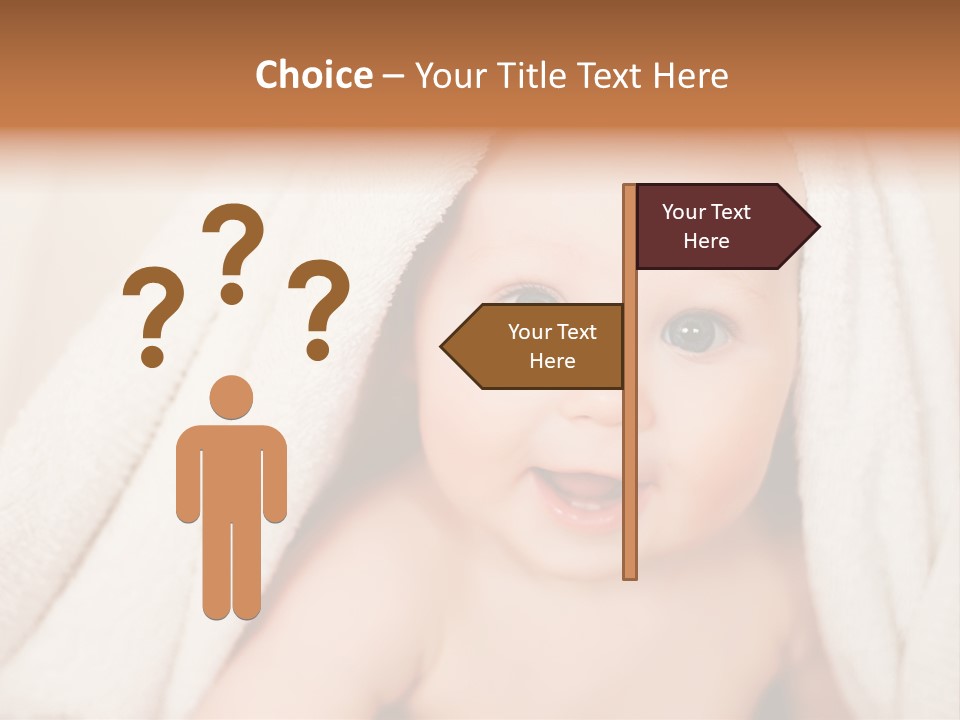 Newborn Skin Innocence PowerPoint Template