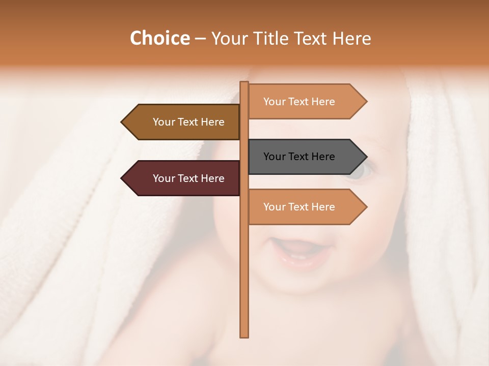 Newborn Skin Innocence PowerPoint Template