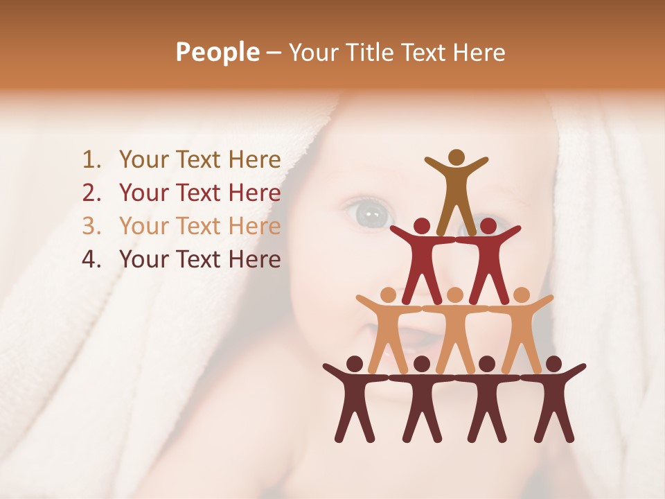 Newborn Skin Innocence PowerPoint Template