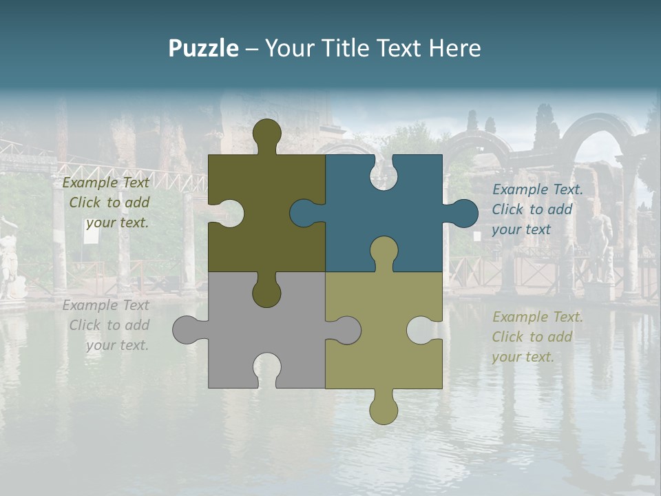 Pool Tree Adriana PowerPoint Template