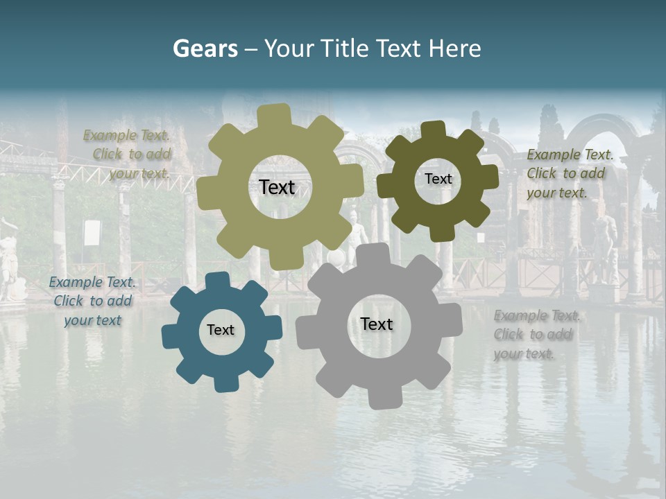 Pool Tree Adriana PowerPoint Template