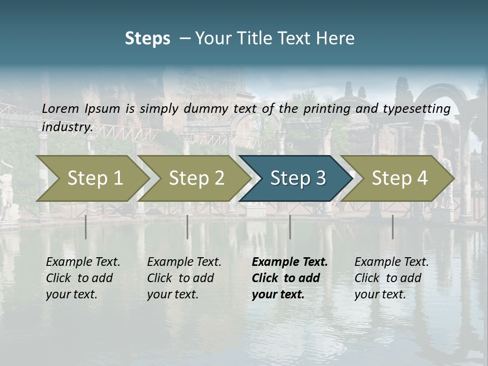 Pool Tree Adriana PowerPoint Template
