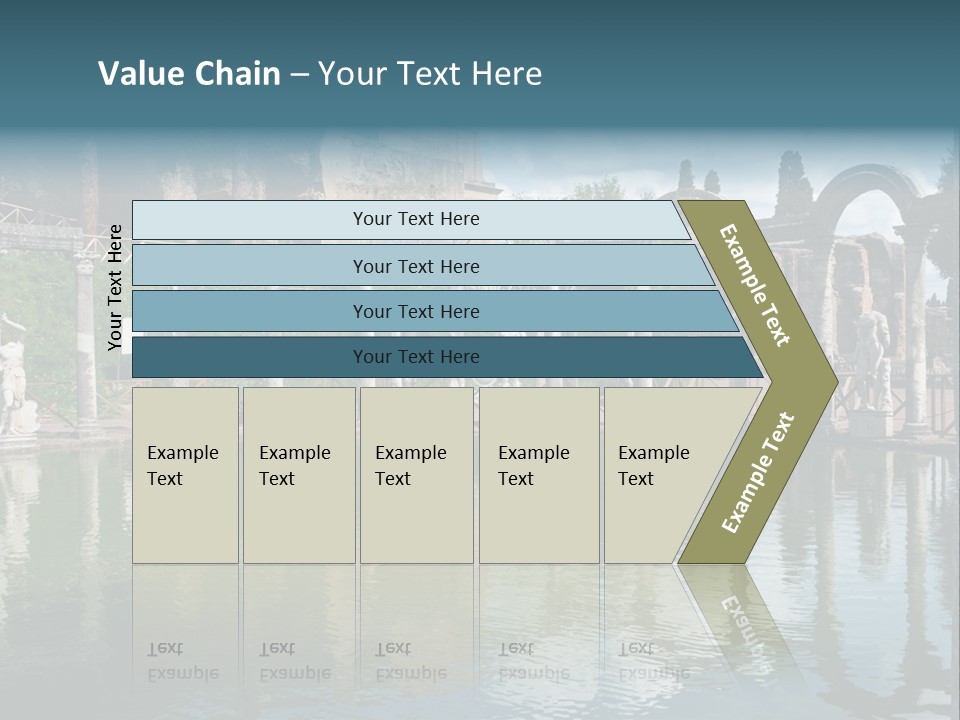 Pool Tree Adriana PowerPoint Template
