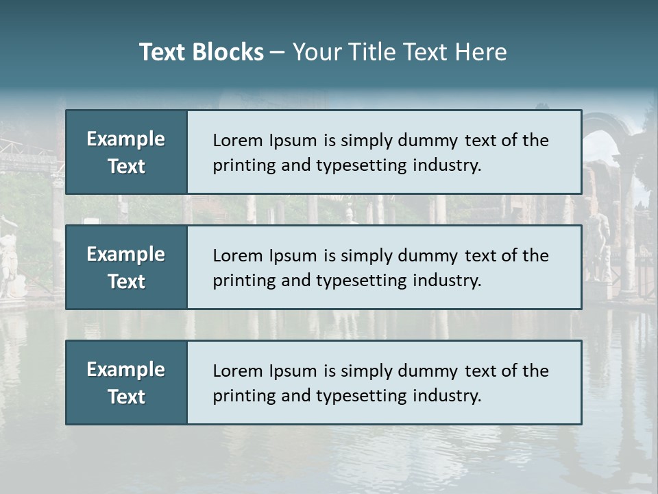 Pool Tree Adriana PowerPoint Template