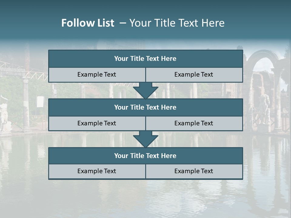 Pool Tree Adriana PowerPoint Template
