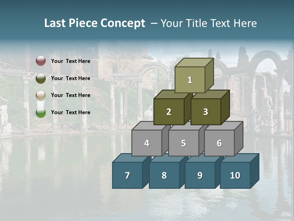 Pool Tree Adriana PowerPoint Template