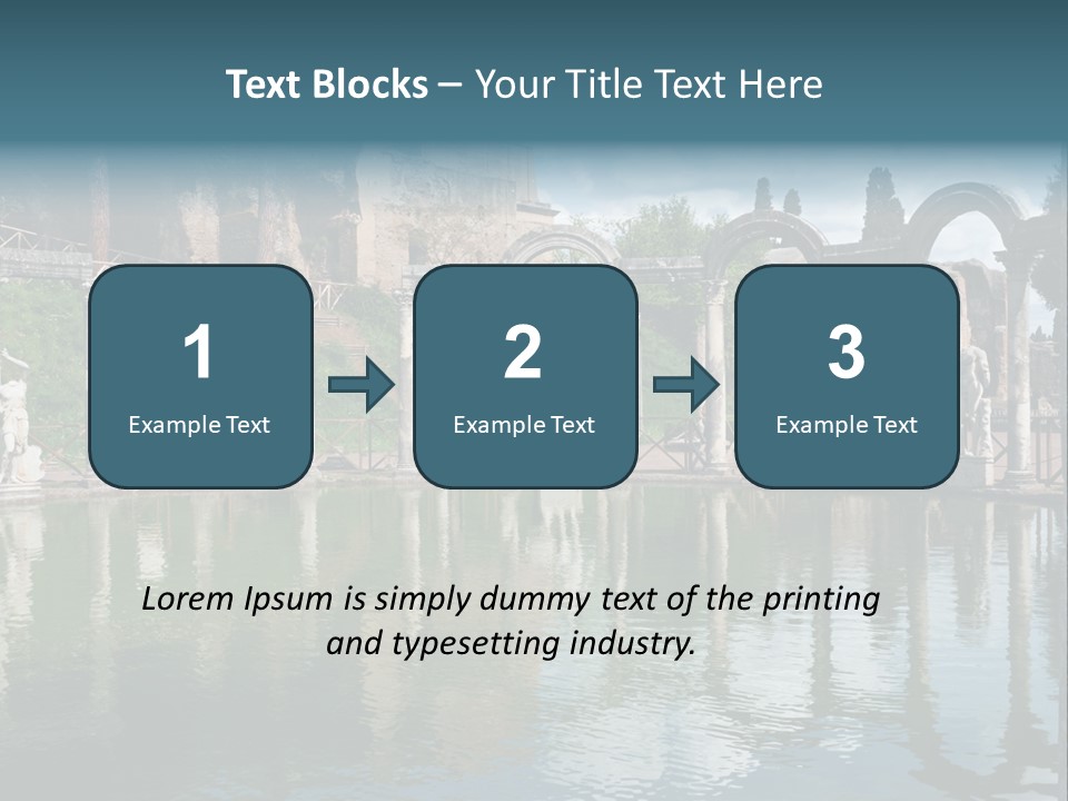 Pool Tree Adriana PowerPoint Template