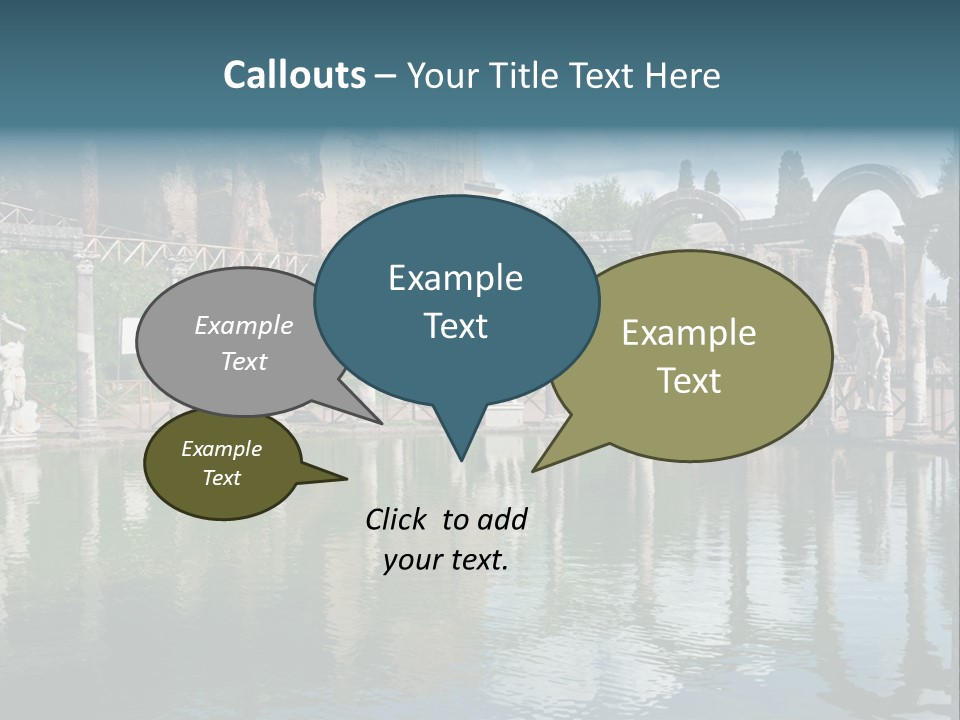 Pool Tree Adriana PowerPoint Template