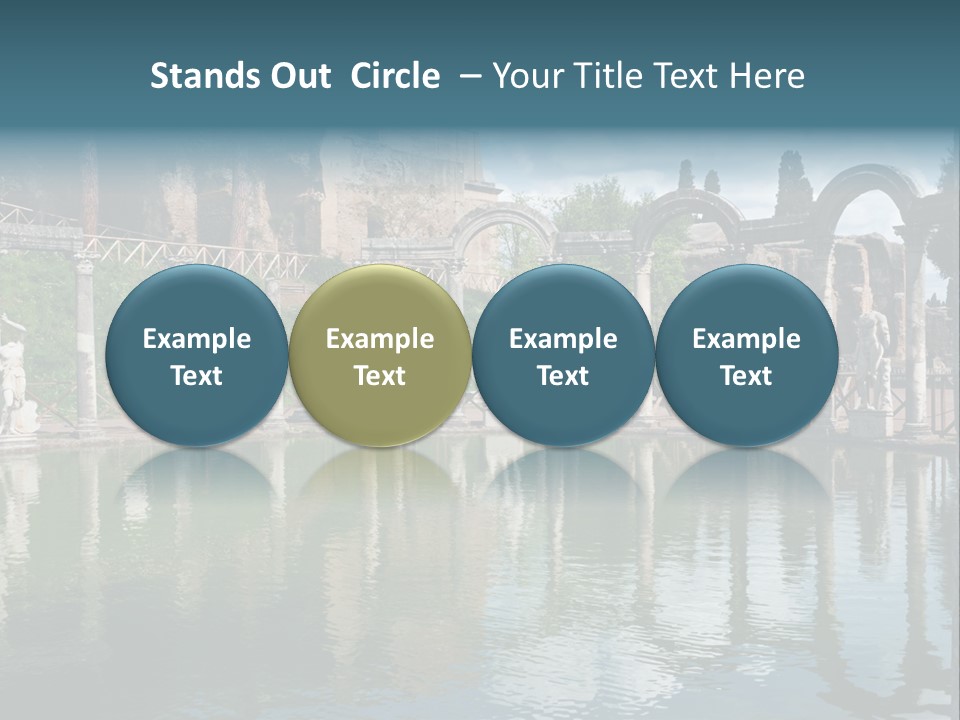 Pool Tree Adriana PowerPoint Template