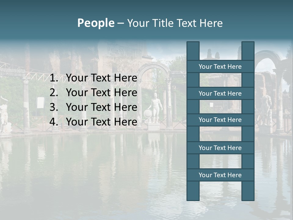 Pool Tree Adriana PowerPoint Template