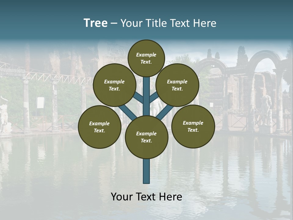 Pool Tree Adriana PowerPoint Template