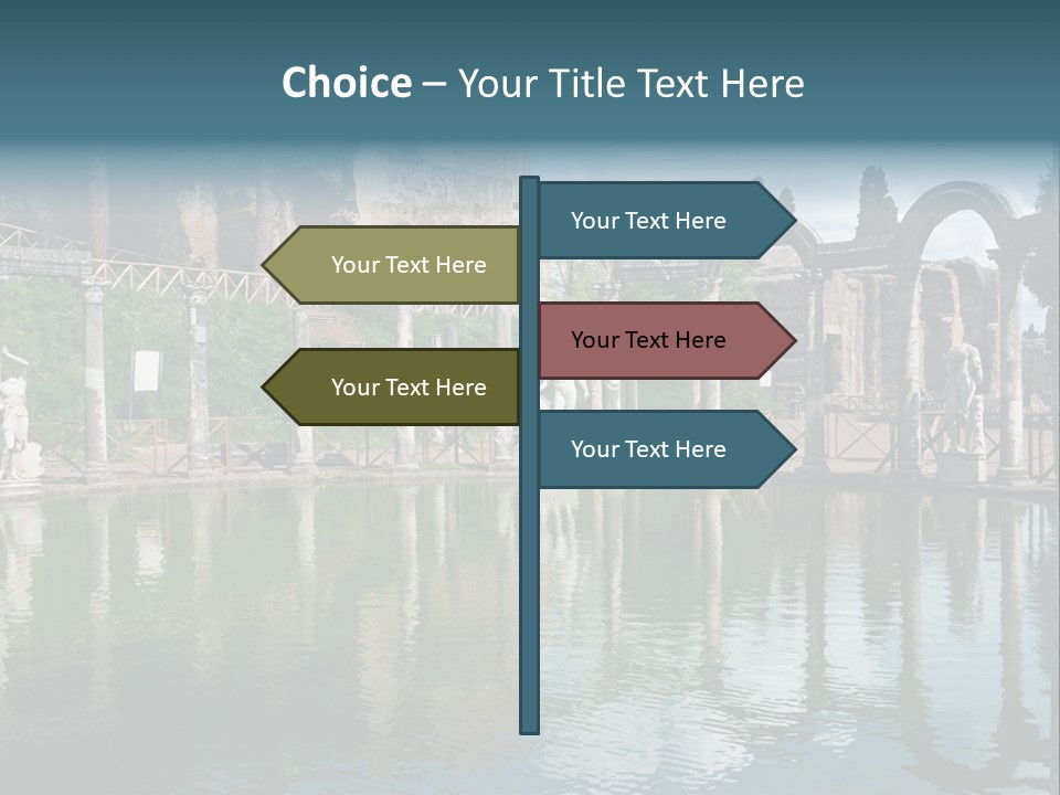 Pool Tree Adriana PowerPoint Template