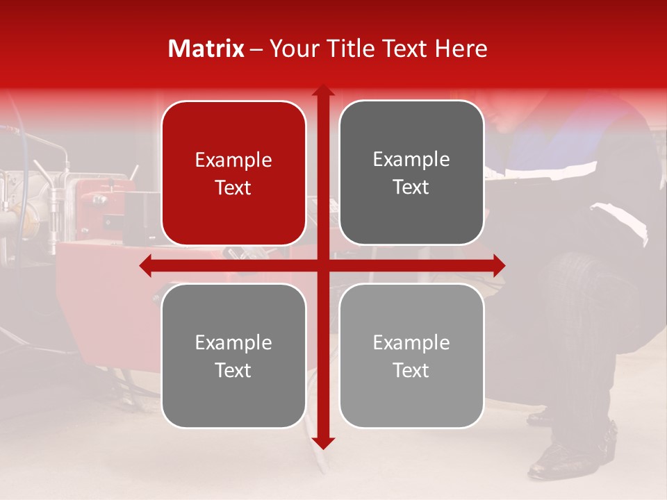 Technology Thermostat Gas PowerPoint Template