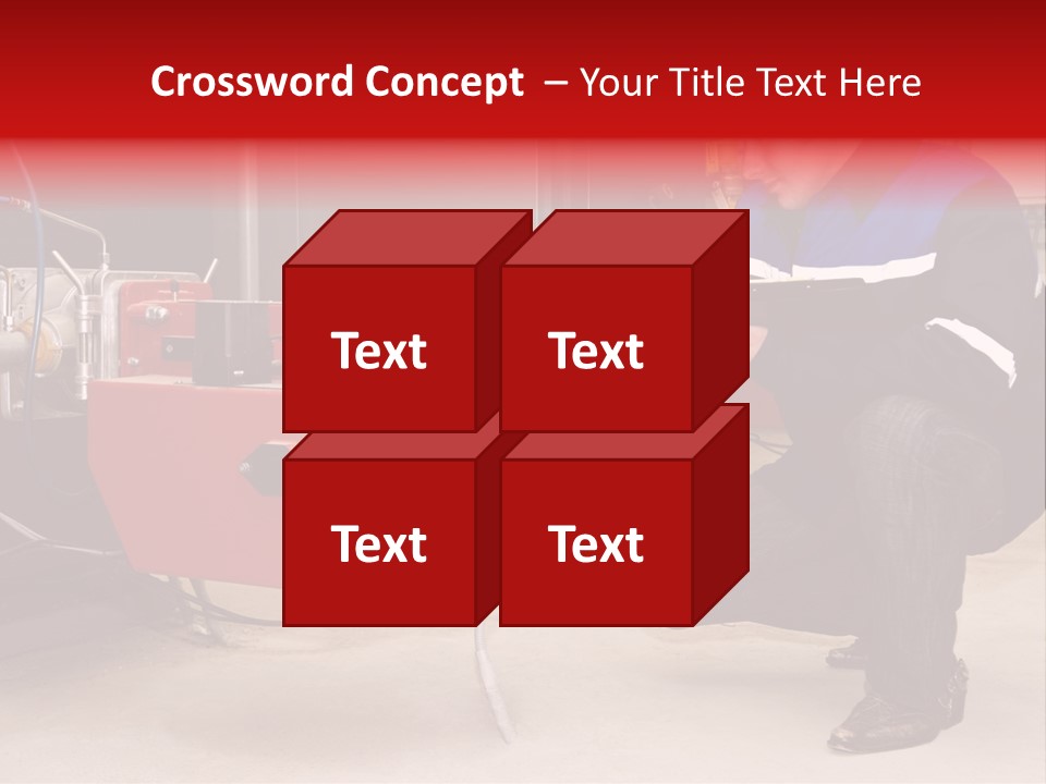 Technology Thermostat Gas PowerPoint Template