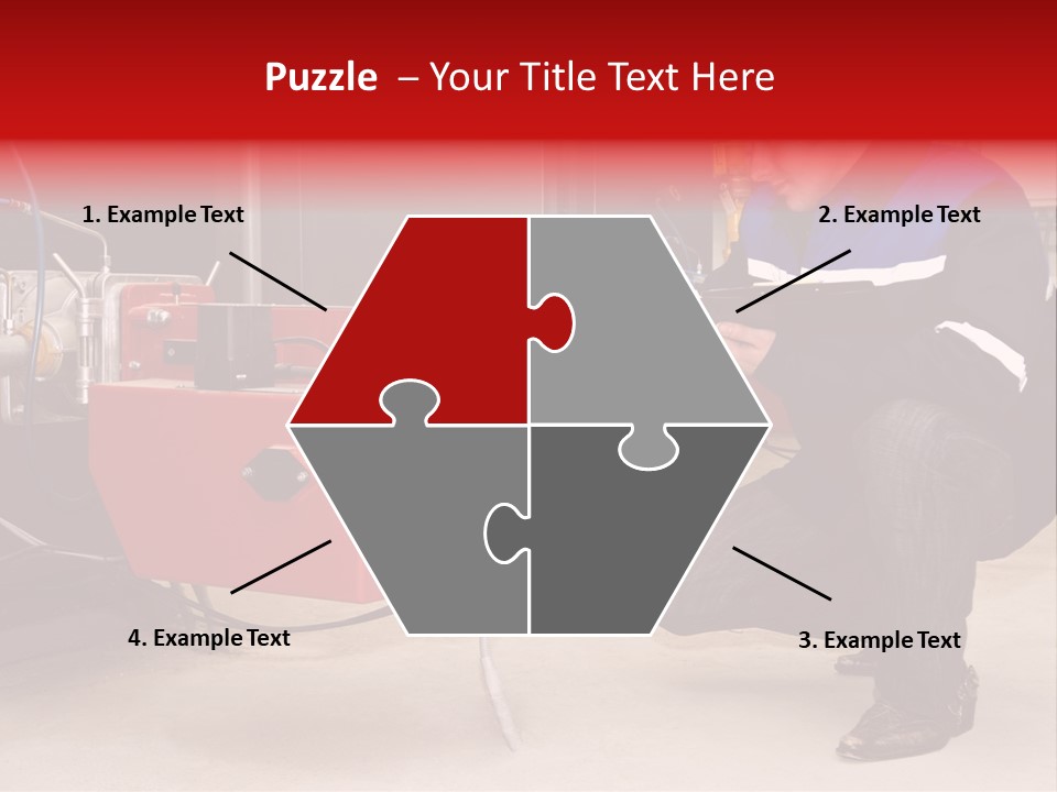 Technology Thermostat Gas PowerPoint Template