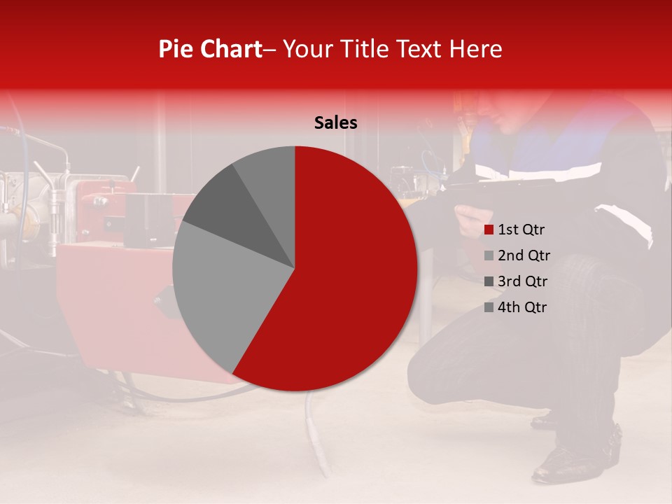 Technology Thermostat Gas PowerPoint Template