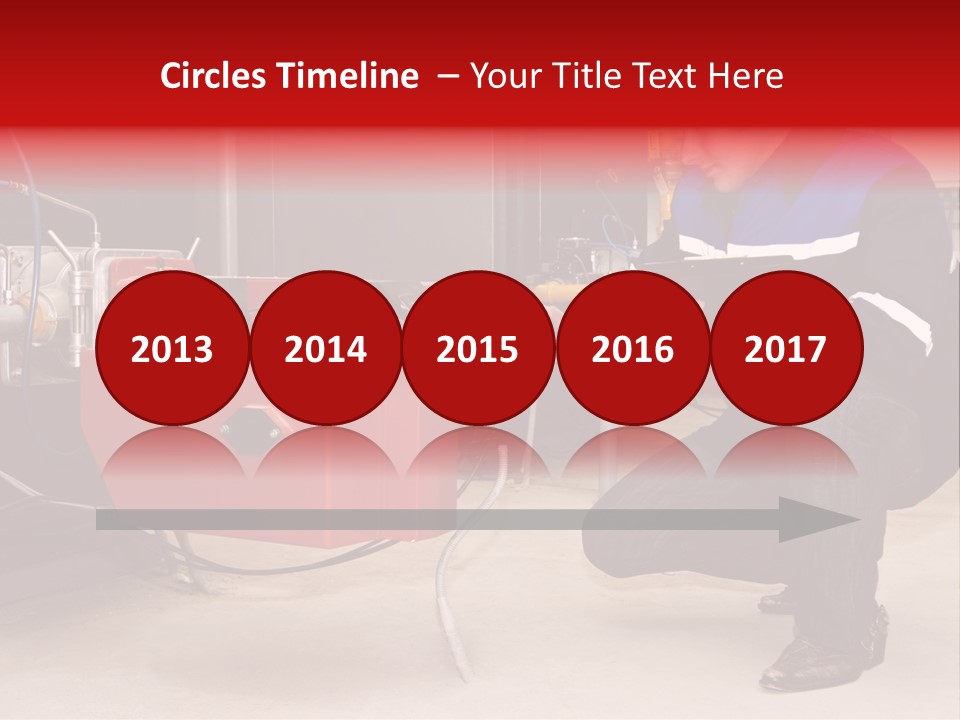 Technology Thermostat Gas PowerPoint Template