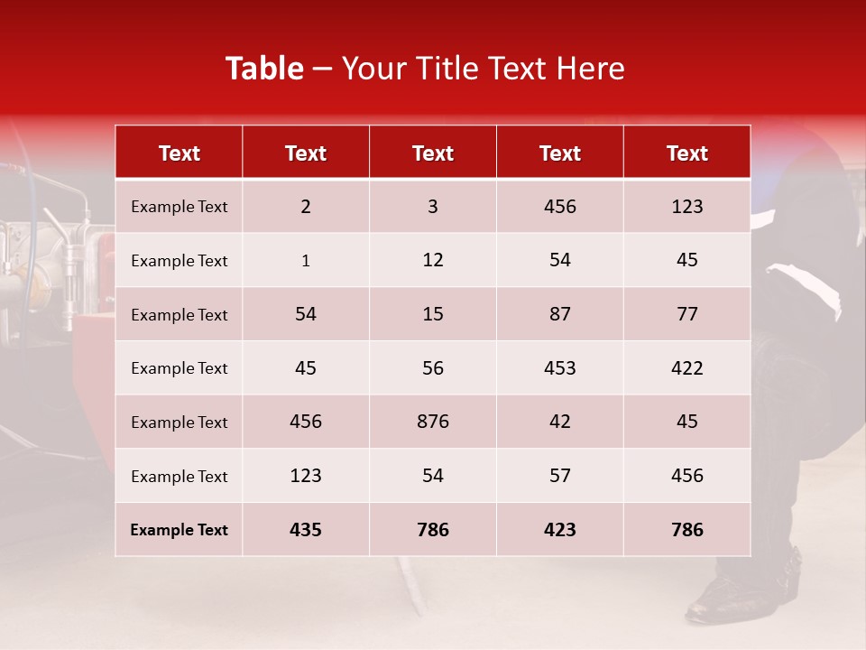 Technology Thermostat Gas PowerPoint Template