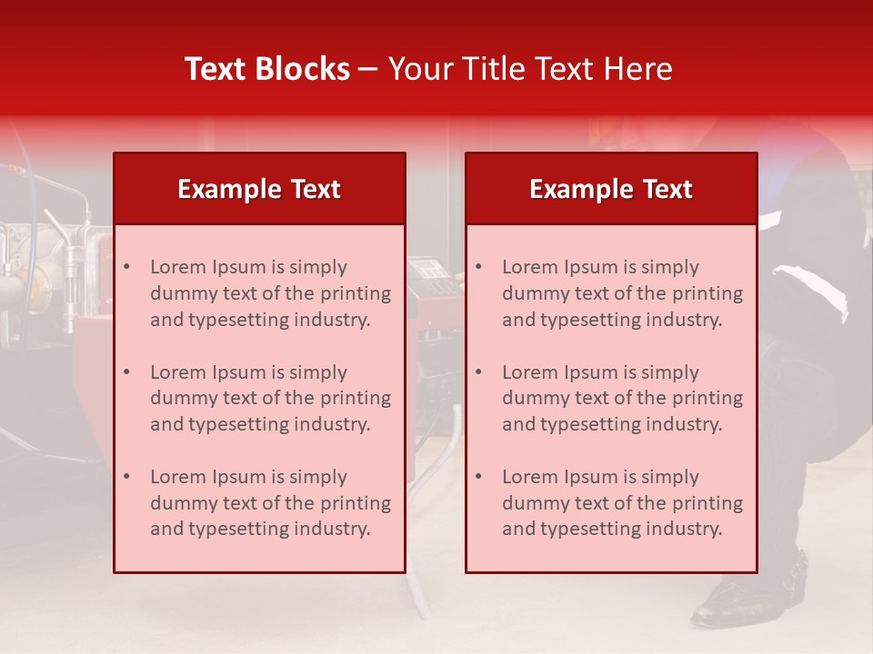 Technology Thermostat Gas PowerPoint Template