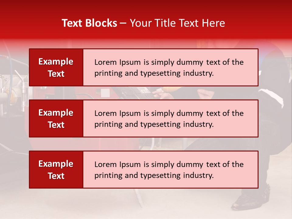 Technology Thermostat Gas PowerPoint Template