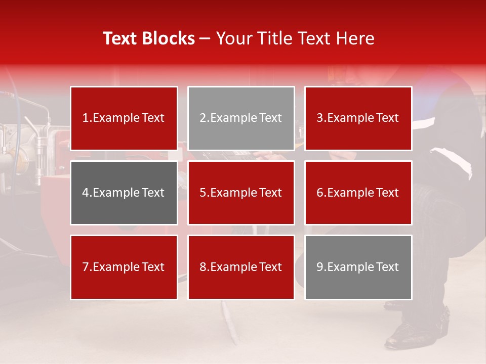 Technology Thermostat Gas PowerPoint Template