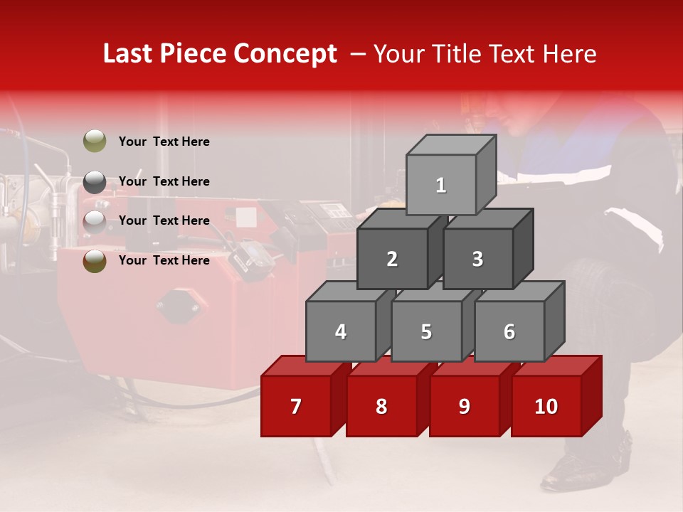 Technology Thermostat Gas PowerPoint Template